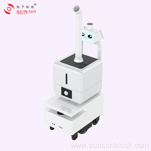 Hospital Bacteria Killer Mist Spray Robot